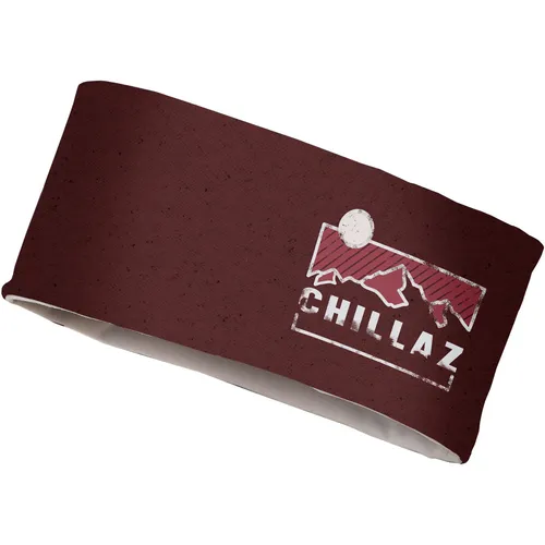 Chillaz Herren Mountain Logo Stirnband (Größe ONE SIZE, rot)