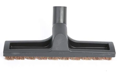 Hochwertige Parkettdüse Glattbodendüse passend für AEG Electrolux Philips Fakir Rowenta Severin Staubsauger mit echtem Rosshaar - Antistatisch für eine perfekte Staubaufnahme - Rohr Durchmesser 32mm