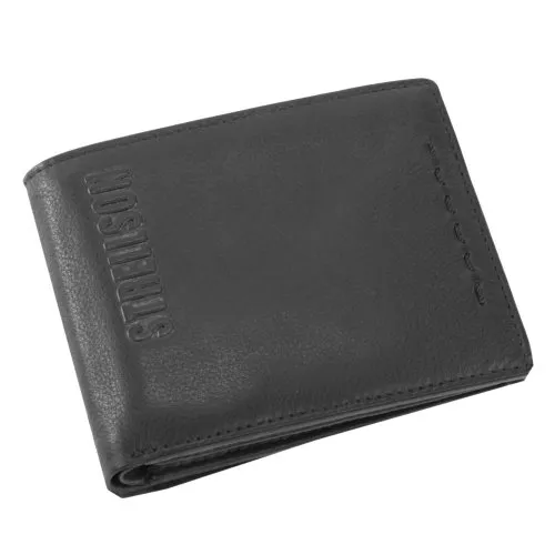 Strellson Herren Geldbeutel Oxford Circus - Edle Lederbrieftasche - Herren-Geldbörsen aus hochwertigem Leder mit 7 Kartenfächern für schnellen Zugriff und elegantem Design.