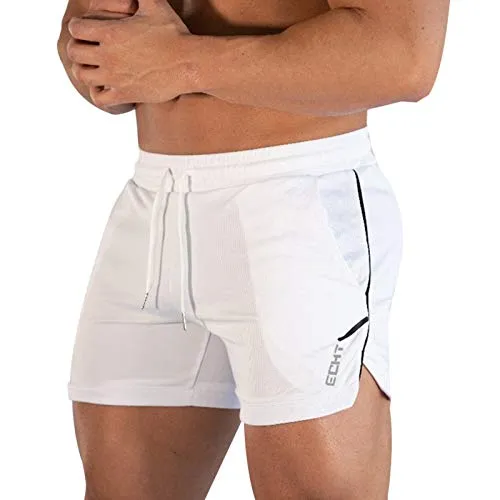 Superora Herren Shorts Sport Hosen Activewear Shorts Laufshorts Trainingshose Fitness Training Outdoor Sporthose mit Tasch