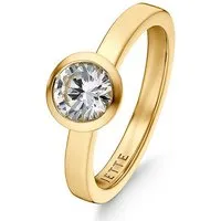 JETTE Damenring SOLITAIRE 88338804 aus 925er Silber von JETTE