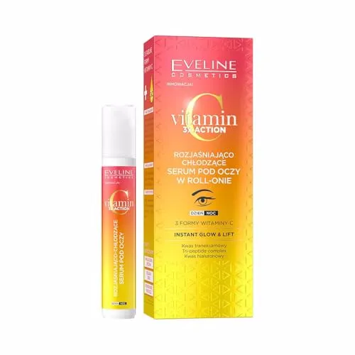 Eveline Cosmetics Aufhellendes und kühlendes Roll-on-Augenserum