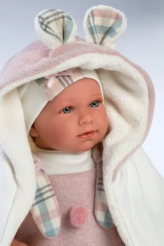 LLorens New Born Puppe Mimi Llorona Luna 42 cm zum Spielen & Liebhaben