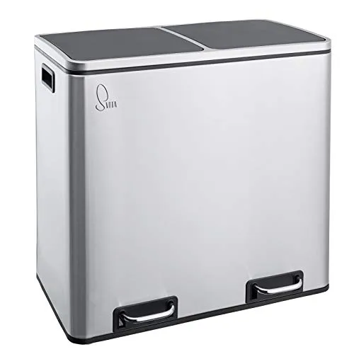 SVITA TM2X24 Treteimer 48 Liter von SVITA