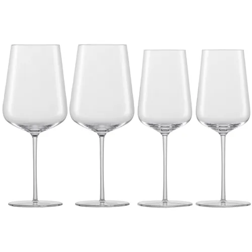 Zwiesel Glas Vervino Weinglas Set | Limited Edition - 2x Rotwein, 2x Weißwein - Wein- & Champagner-Gläser: Edles Set aus spülmaschinenfesten Tritan®-Kristallgläsern, ideal für die Geschmacksentfaltung verschiedenster Rebsorten, Made in Germany.