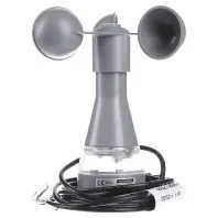 Warema Minitronic Messwertgeber Wind/Photo Sensor (623079) - Steckdosen- & Schalterteile, ideal zur wind- und lichtabhängigen Steuerung von Sonnenschutzprodukten, mit einstellbarem Windgeschwindigkeitswert bis 9 Bft.