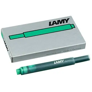 LAMY Tintenpatronen für Füller T10 grün, 5 St.