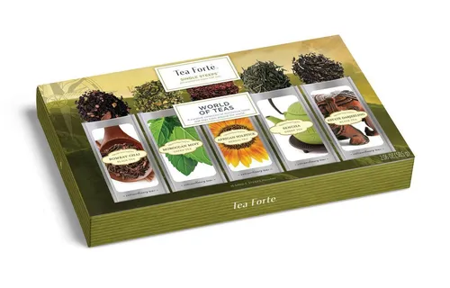 TEA Fortè Box Display 15 Monodosen WELT DER TEES MIX