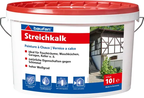 Baufan Streichkalk Gebrauchsfertig 10 L