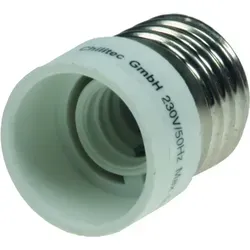 ChiliTec 20728 Lampensockel-Adapter, Keramik E27 auf G9 in silber von ChiliTec