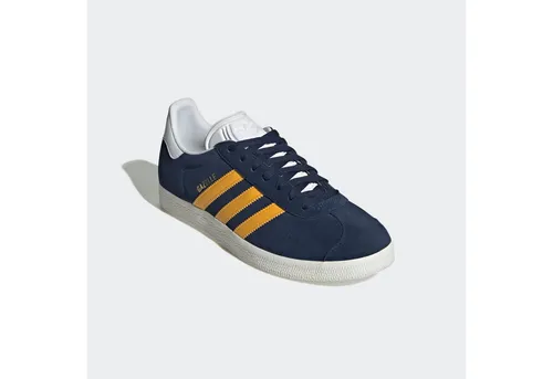 adidas Originals GAZELLE Sneaker blau 39 1/3 EU - Sportlicher Sneaker in Night Indigo mit hochwertigem Leder-Obermaterial, ideal für den Alltag und Freizeitaktivitäten. Bequeme Passform und stilvolles Design für jedes Outfit.