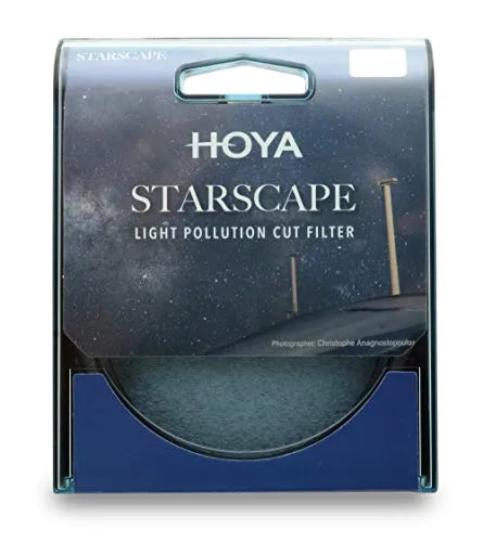 Hoya Starscape Astrofilter 82mm - Kamera-Filter, reduziert störende Farbstiche und ermöglicht beeindruckende Nachtaufnahmen auch bei hoher Lichtverschmutzung.