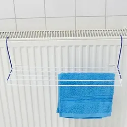 Heizkörper-Wäschetrockner 2,5 m weiß - Weiß