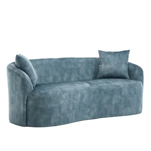 Riess Ambiente Extravagantes Sofa Elemental in petrol von Riess-Ambiente