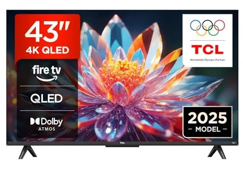 TCL 43T6C 43 Zoll QLED Fernseher mit 4K UHD und Dolby Atmos