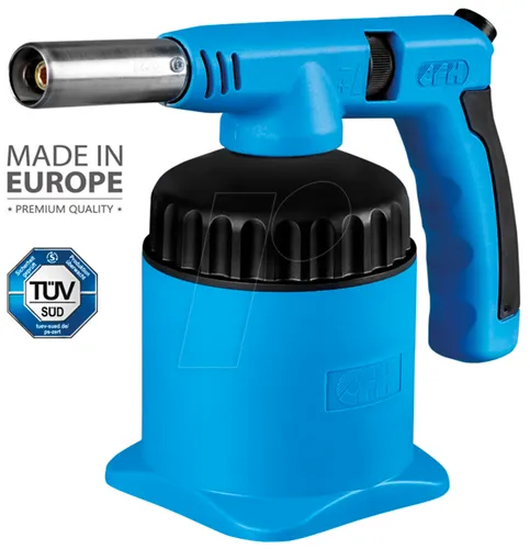 CFH Lötlampe PZO 7000 mit Überkopffunktion - Lötgeräte, leistungsstarke Lötlampe mit Überkopffunktion für präzises Arbeiten in schwierigen Positionen.