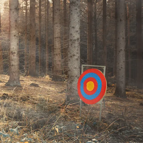 STRONGHOLD S200 Vierbein - Holzständer für Zielscheiben, für Pfeil und Bogen 