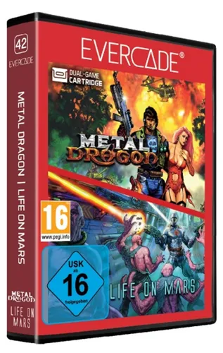 Blaze Evercade Metal Dragon / Life on Mars Cartridge