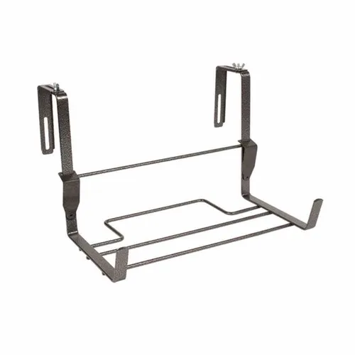 JARDIFER Balkonkastenhalter 37 x 19 cm verstelllbar schwarz, mit Sicherheitsh...