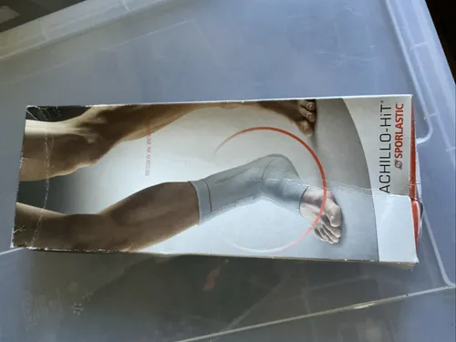 SPORLASTIC Achillessehne Bandage ACHILLO-HiT links - Fußbandagen & Schlingen mit integrierter AIR-MATRIX Silikonpelotte, gezielte Kompression zur Unterstützung bei Achillessehnenentzündung und optimalem Tragekomfort.