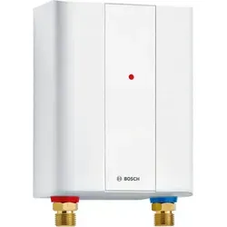 Bosch Tronic 4000 6 EB - Kompakter Kleindurchlauferhitzer - Elektrischer Durchlauferhitzer für wenig Platz, ideal für Gäste-WCs. Mit 6 kW Leistung sorgt er für effiziente Warmwasserversorgung und ist energieeffizient (Klasse A). Einfache Montage garantiert.