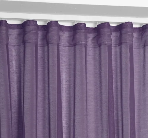 Beautex Gardine Transparente Gardine Dolly, wählbar mit Kräusel- und Ösen- Aufhängung (2 St), Ösen, transparent