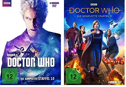 Doctor Who - Die komplette Staffel 10 + 11 im Set - Deutsche Originalware [10 DVDs]