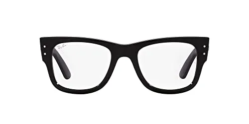 Ray-Ban MEGA WAYFARER RX 0840V Black Unisex Brille von Ray-Ban