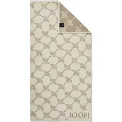 Joop! Classic Cornflower Saunatuch 80x200cm in beige von JOOP!