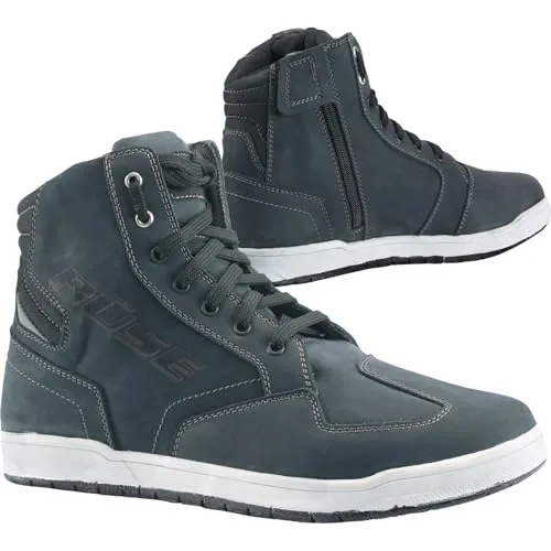 Büse B66 Motorradstiefel - Motorradstiefel mit modischem Design, robustem Nubukleder und verstärkten Knöcheln. Atmungsaktives Innenfutter sorgt für hohen Tragekomfort und Sicherheit durch schnittfeste, öl- und benzinresistente Sohle.