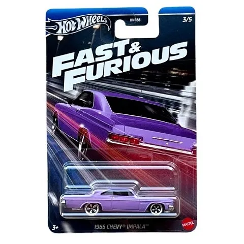 Hot Wheels Chevy Impala Fast & Furious 1966  1:64  HRW53