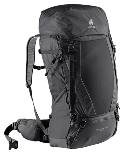 deuter Futura Air Trek 60 + 10 Trekking Wanderrucksack - Rucksäcke mit Aircomfort Netzrücken-System für optimale Belüftung und Tragekomfort, perfekt für lange Wanderungen.