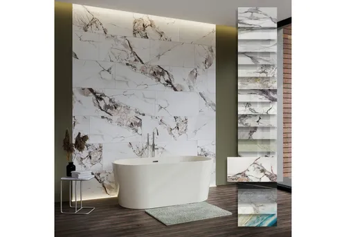 Wand- & Deckenfliesen Weiß von HEXIM