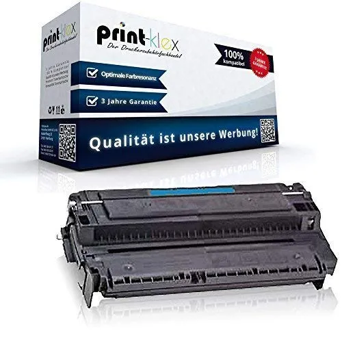 Print-Klex Tonerkartusche kompatibel für Canon Copymouse FC100 Copymouse FC120 FC100 FC108 FC120 FC128 FC200 FC200S FC204 1491A003 E30 Toner Black Schwarz XXL