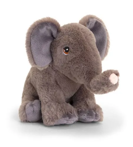 Keel Toys Kuscheltier Keeleco Plüschtier Elefant aus recycelten Materialien