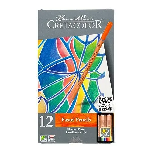 Cretacolor Pastellkreide Set Fine Art Pastel, sortiert, 12er Metalletui