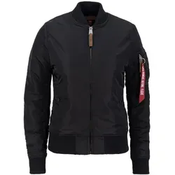 Alpha Industries MA-1 VF Vintage Fit 59 Damen Bomberjacke - Funktionsjacke aus robustem Flight-Nylon, ideal für stilbewusste Frauen. Slim Fit, leicht gefüttert und mit praktischen Eingrifftaschen für den perfekten Lifestyle.