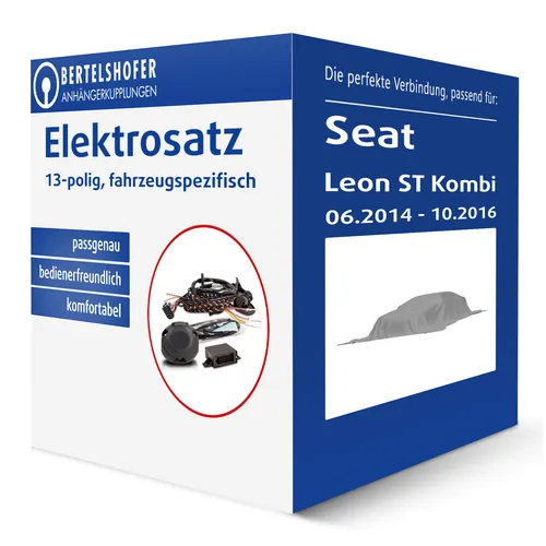 13-poliger E-Satz für Audi A1 Sportback (10.2018-jetzt)