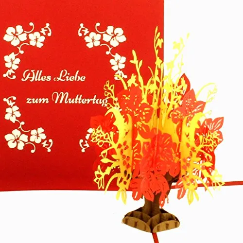 3D Muttertagskarte Alles Liebe zum Muttertag von Cologne Cards