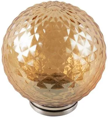 SLV VARYT Glasschirm Diamant amber 1008023 in gelb von SLV