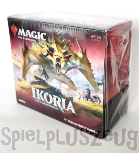 Magic the Gathering Bundle Ikoria (deutsch) - TCG OVP Packs, enthält eine spannende Auswahl aus der Ikoria: Lair of Behemoths Edition für fesselnde Spiele auf Deutsch.