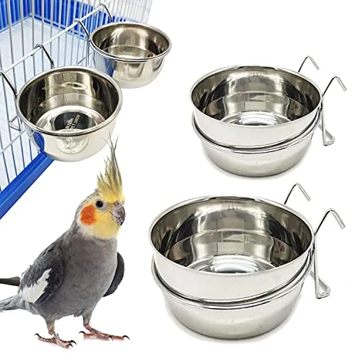 Futter- & Wasserspender für Vogelkäfige von BPS Buena Pet Shop