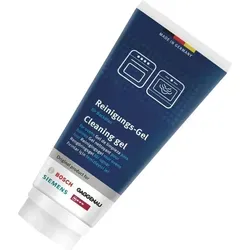 BSH Reinigungs-Gel für Backöfen 00311859 - Geruchsarm, 200ml, mit integriertem Bürstenkopf für müheloses Auftragen und ohne Aufheizen des Backofens