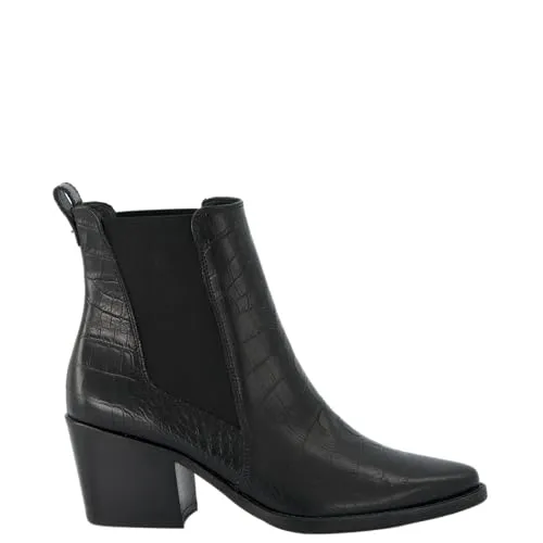 Paul Green Stiefelette Leder/Textil braun 41 EU - Wanderschuhe in Größe 41, mit 7 cm Blockabsatz und aus hochwertigem Leder/Textil für optimalen Tragekomfort und Stil bei jedem Abenteuer.