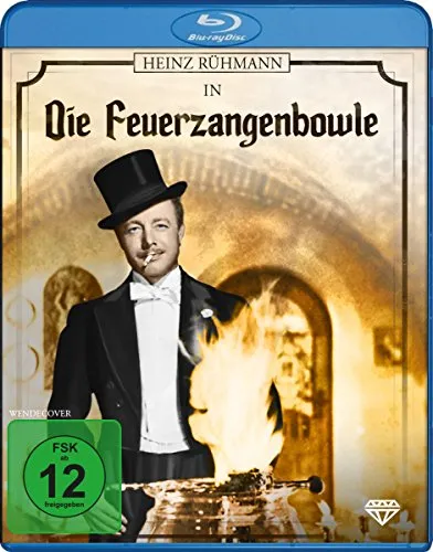 Die Feuerzangenbowle [Blu-ray] - Kultklassiker aus Deutschland, freigegeben ab 12 Jahren, perfekt für gesellige Filmabende mit Freunden.