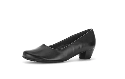 Gabor Damen Klassische Pumps | Frauen Absatzschuhe | Moderate Mehrweite (G) | hochhackige Schuhe | Ausgehschuhe | schwarz | 42.5 EU - 8.5 UK