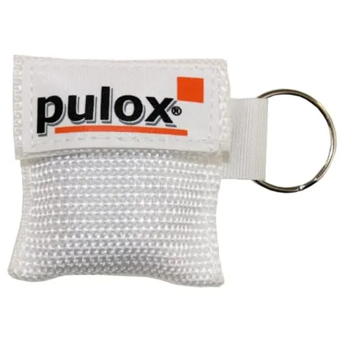 Pulox - Respi-Key - Schlüsselanhänger-Beatmungsmaske - Weiß