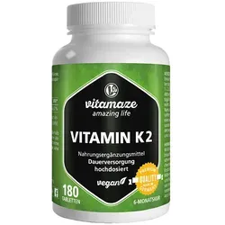 Vitamaze Vitamin K2 200 μg hochdosiert vegan