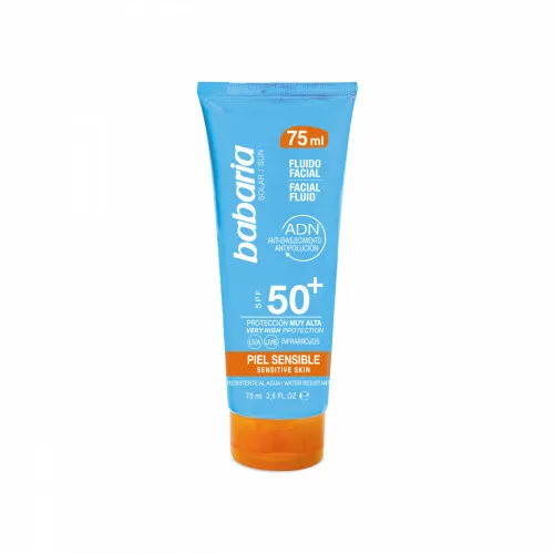 Amosvital Babaria Sun-Facial-Fluid 75 ml für empfindliche Haut