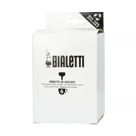 Bialetti Spare Funnel for Stainless Steel Moka Pots 6tz Bialetti 8006363034487